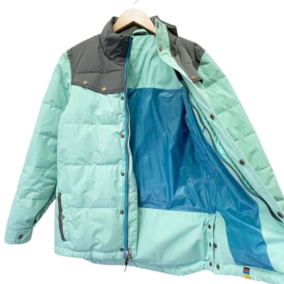 Cotopaxi Tianjin 650F Dridown Canvas Jacket in Mint Slate Size XS Puffer Coat - Picture 7 of 16